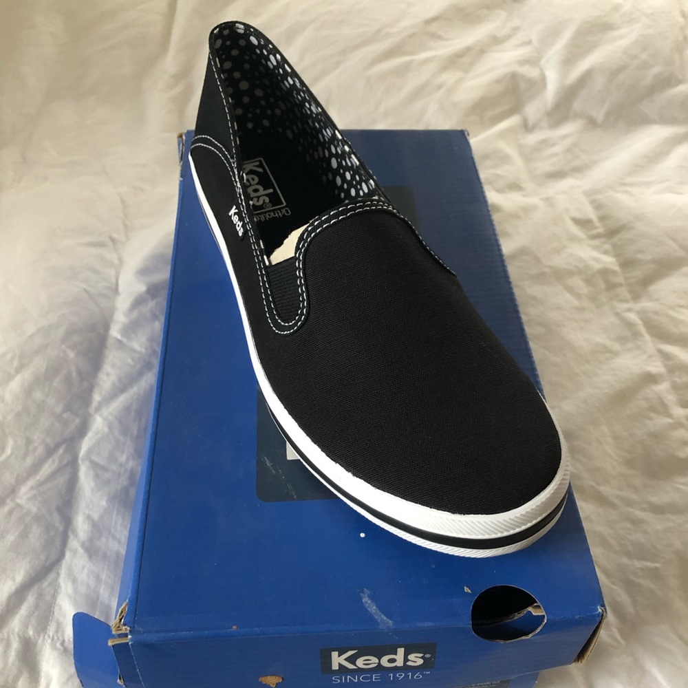 Keds Crashback Black slipon